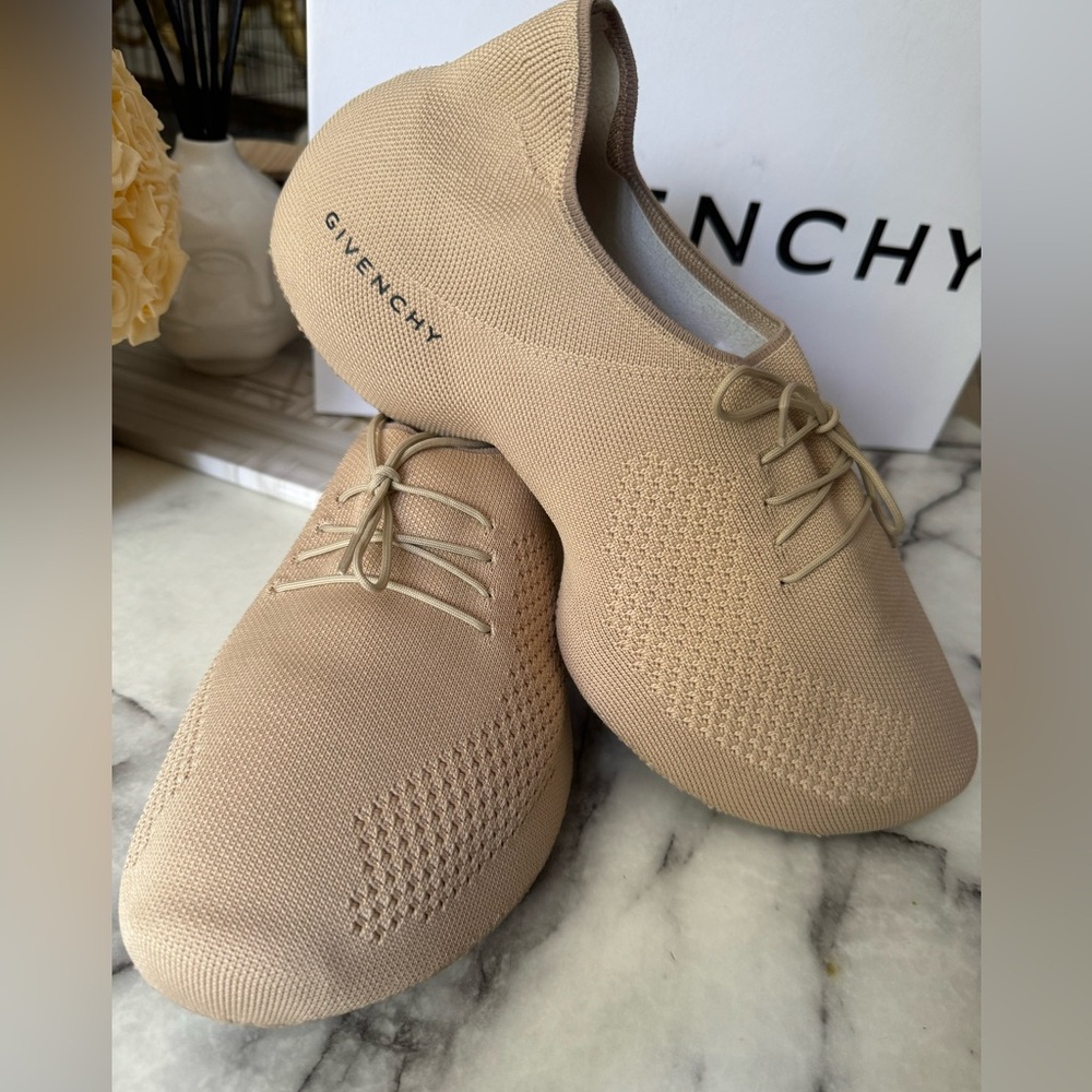 Givenchy sneakers beige camel - size 43-10 - 100% polyester